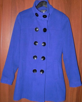 Пальто р.42-44 б/у (один раз)-750р