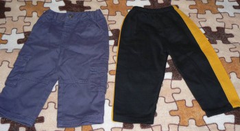 Пакет брючек р.74-80 -150р