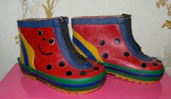 Галошки на молнии р.21(12,5-13см) -100р