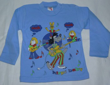 Футболка с длинным рукавом "Ну, погоди!" р.80/86, 86/92, 98/104 -200руб